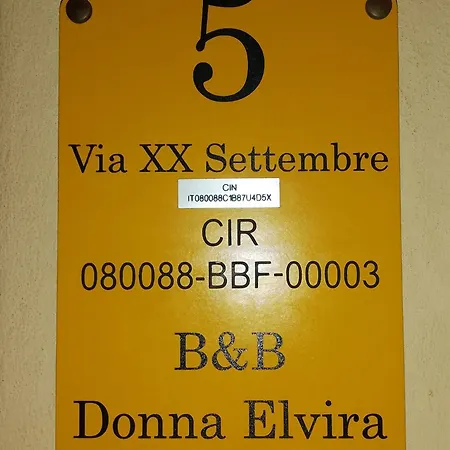 Bed & Breakfast Donna Elvira *
